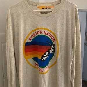 Lightly used Aviator Nation long sleeve t shirt. Size XL